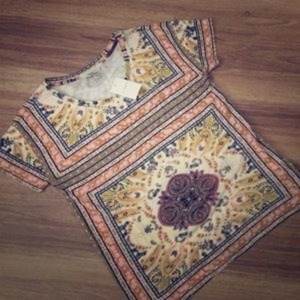 Lucky Brand Printed Tee